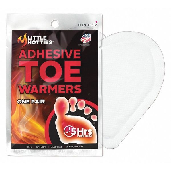 Adhesive Toe Warmers, Up To 5 Hours, Footwear/Socks, Pack Of 40 Pairs