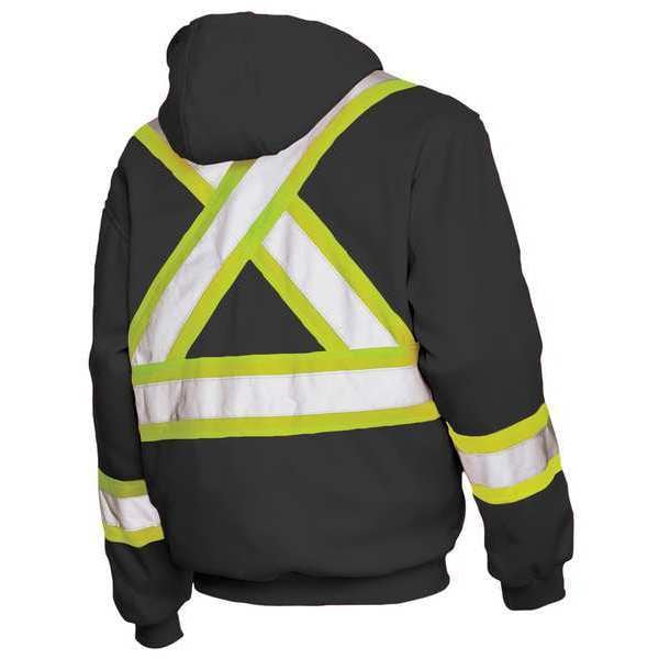 XS Hi-Vis Sweatshirt, Black