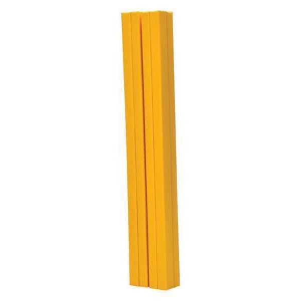 Column Protector,Yllw,36inH,18inW,Square