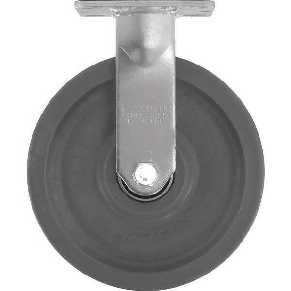 Rigid Plate Caster,Nylon,8 In.,2000 Lb.