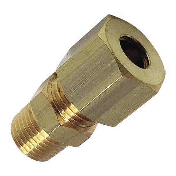 12mm Compression X 1/2 Male BSPT Straight Adapter 10PK
