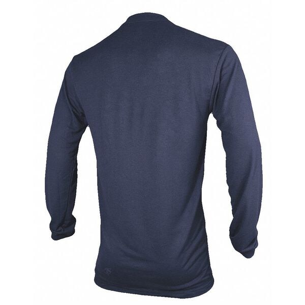 Flame-Resistant Crewneck Shirt,Navy,3XL