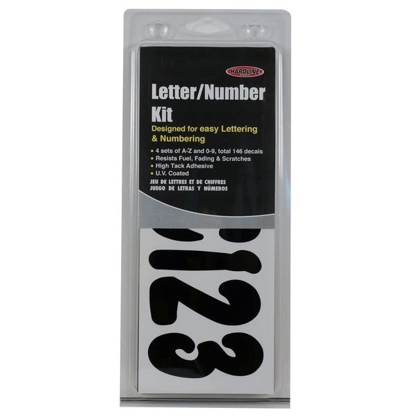 Number And Letter Combo Kit,3 In. H