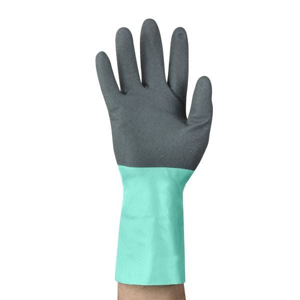 11 Chemical Resistant Gloves, Nitrile, 11, 1 PR