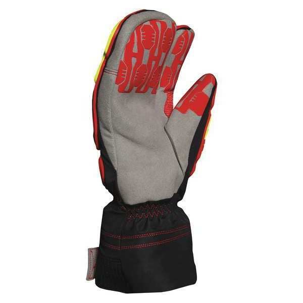 Impact Gloves,M,Red/Black/Gray/Yellow,PR