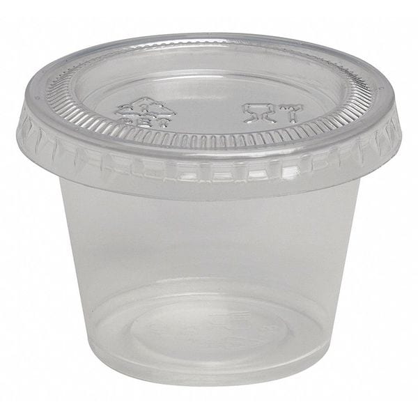 Portion Cup,1 Oz.,Plastic,PK4800