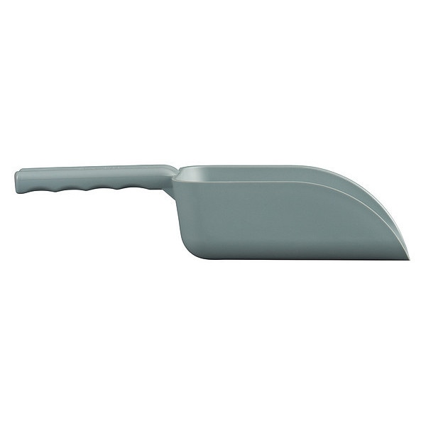 Large Hand Scoop,Capacity 16 Oz.,Gray