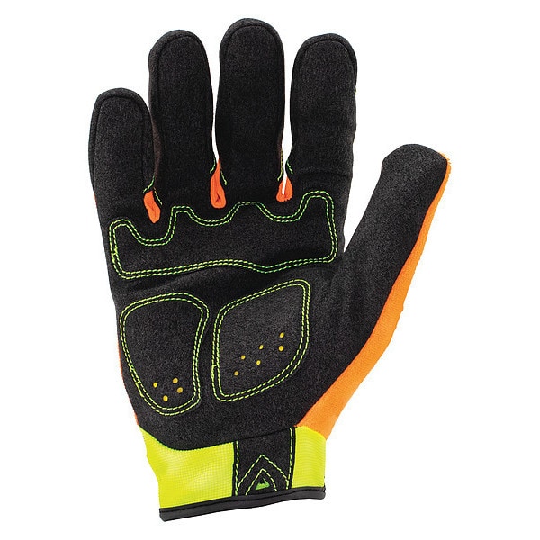 Impact Resistant Gloves,Adjustable,M,PR