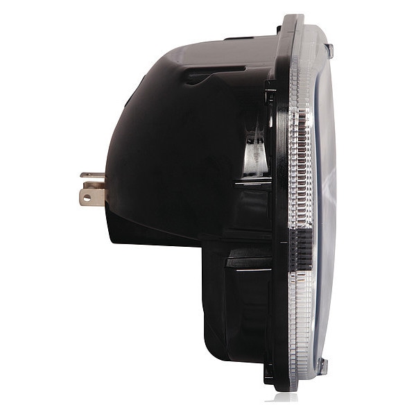 Headlight,1100 Lm,3-29/32 W,LED,Black