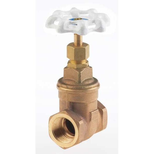 Gate Valve,2 In.,Bronze,Non-Rising Stem