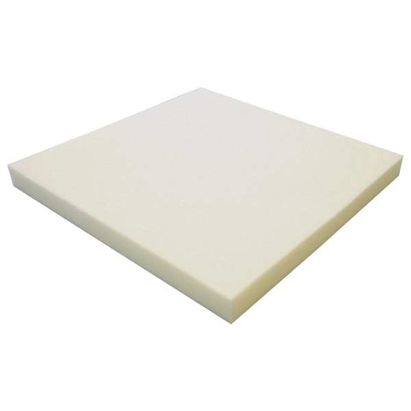 Foam Sheet, Crosslink, 24 In W, 24 In L, 3/4 In Thick, White
