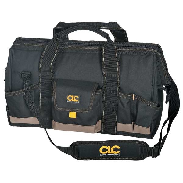 Tool Bag, Black, Polyester, 25 Pockets