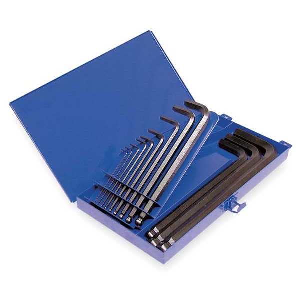 13 Piece Metric L-Shape Hex Key Set, 13613