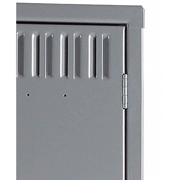 Wardrobe Locker, 12 In W, 12 In D, 66 In H, (1) Tier, (1) Wide, Gray