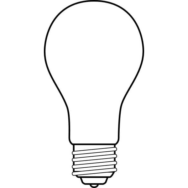 GE LIGHTING 15W, A15 Incandescent Light Bulb