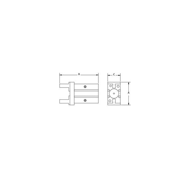 Linear Guide Air Gripper,Parallel