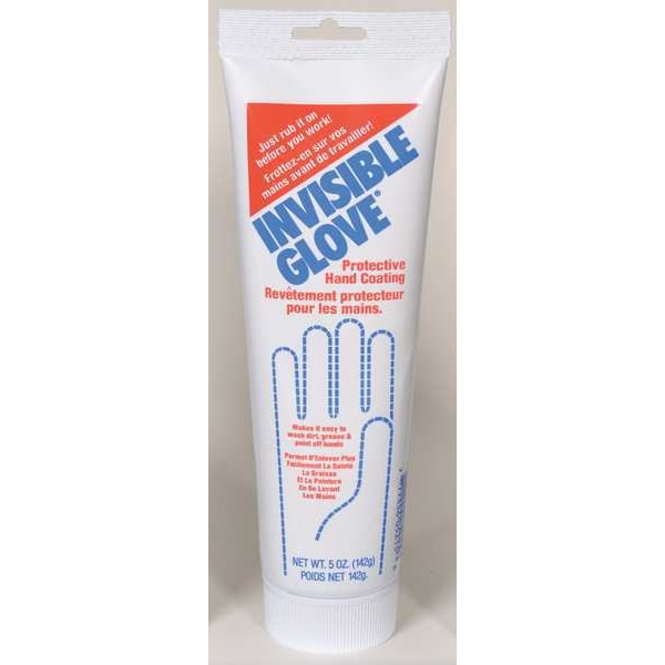 Protective Hand Cream, Liquid, 5 Oz Tube, Non-Greasy, Fragrance Free