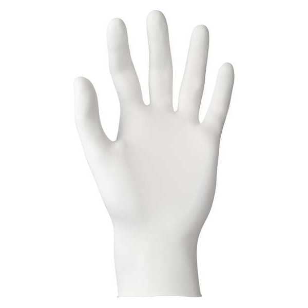 9-1/2 Chemical Resistant Gloves, Nitrile, 9, 100PK