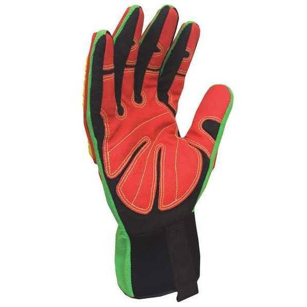 Impact Gloves,Size 2XL,Yellow,PR