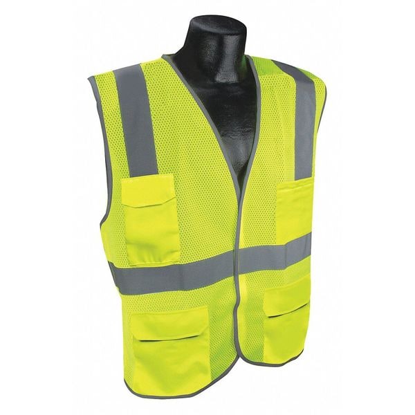 High Visibility Vest,Yellow/Green,S/M