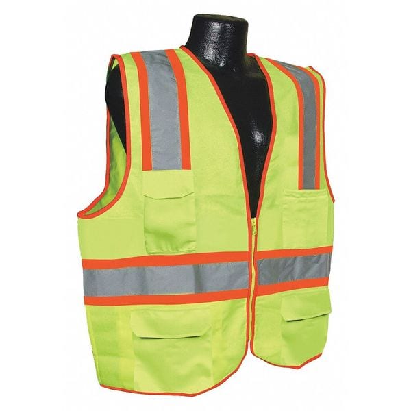 High Visibility Vest,Yellow/Green,3XL