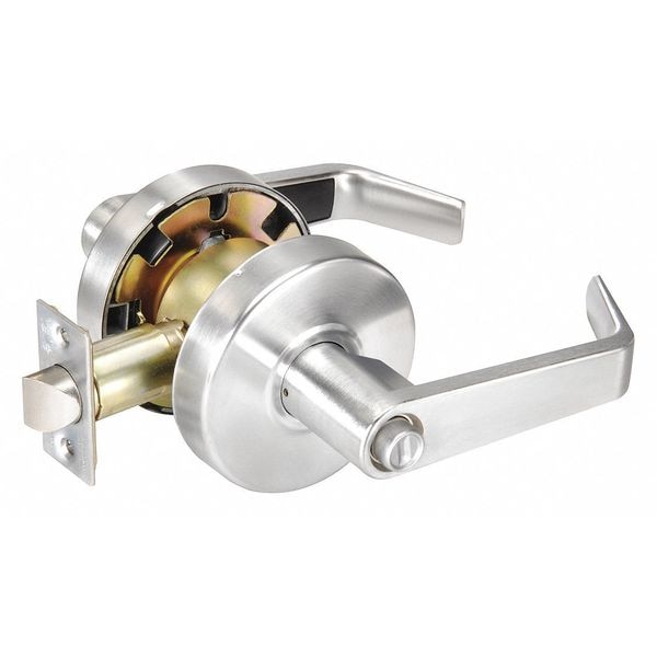 Lever Lockset,Mechanical,Privacy,Grade 1