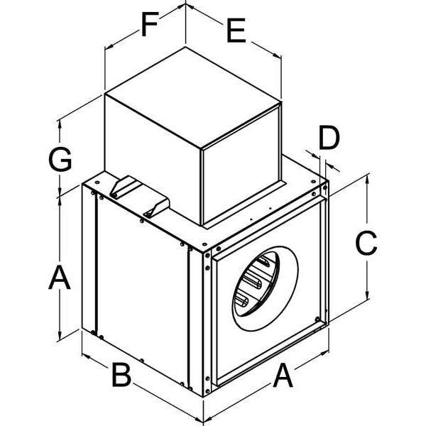 Duct Blower,14 In