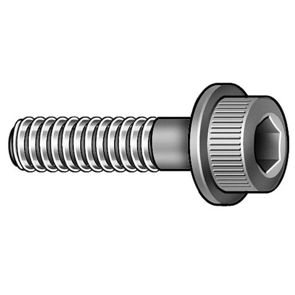 M6-1.00 Socket Head Cap Screw, Black Oxide Steel, 25 Mm Length, 10 PK