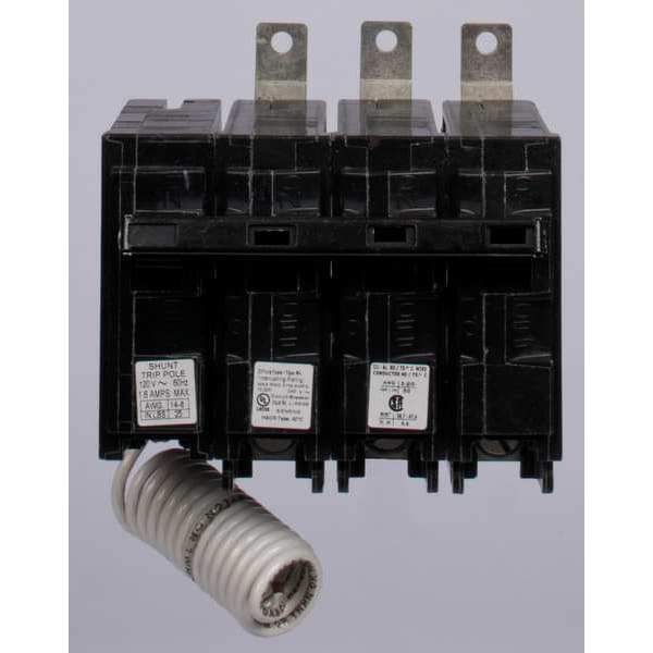 Miniature Circuit Breaker, 30 A, 120/240V AC, 3 Pole, Bolt On Mounting Style, BL Series