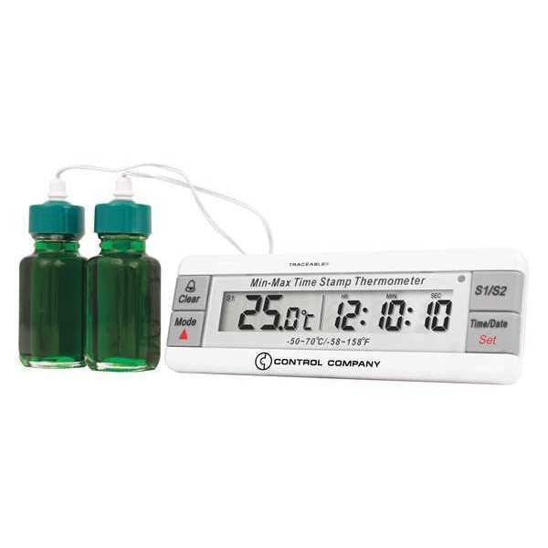 Digital Thermometer, 32 Degrees To 392 Degrees F For Wall Or Desk Use