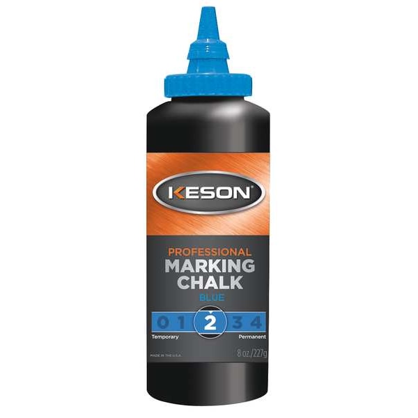 Marking Chalk,Waterproof,Blue,8 Oz.