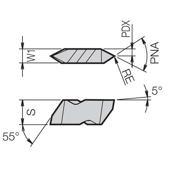 Threading Insert,PVD Carbide