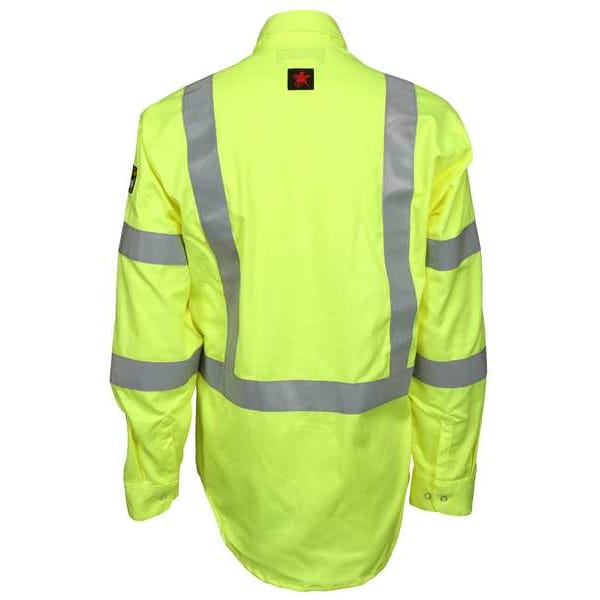 FR L Sleeve Shirt,F Lime,2XL,Regular