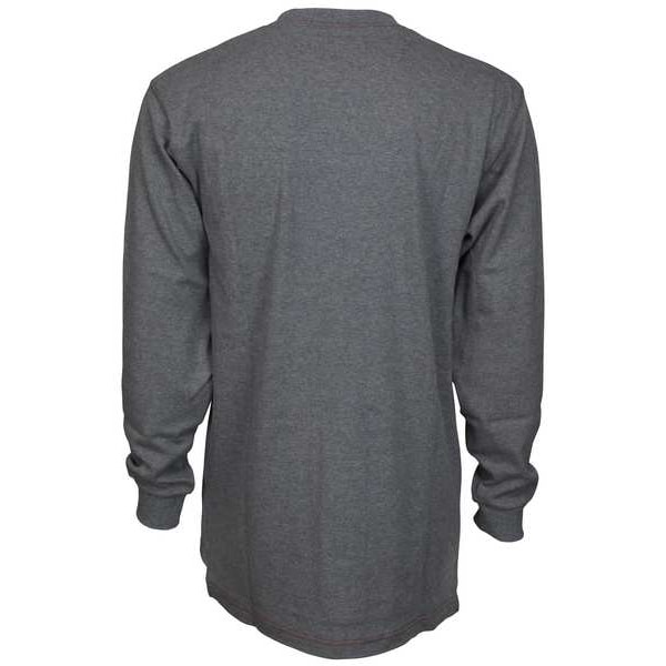 FR Long Sleeve Shirt,10.6 Cal/sq Cm,Gray