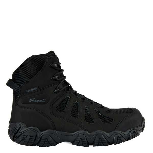 Size 7 Men's Hiker Boot Composite Hiker Boots, Black/Gray