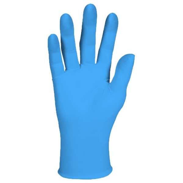 Disposable Gloves, Nitrile, Blue, S ( 6 1/2 ), 100 PK