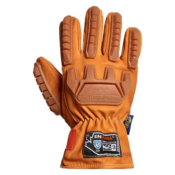 Work Gloves,Drivers,3XL,Leather,PR