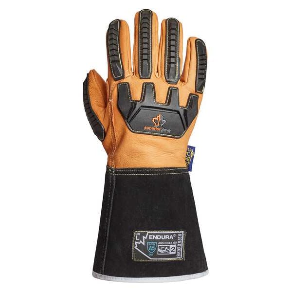 Work Gloves,Drivers,M,Leather,PR