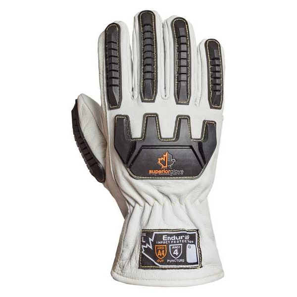 Work Gloves,Drivers,3XL,Leather,PR