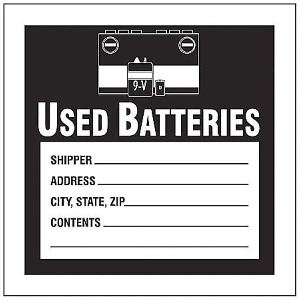 DOT Handling Label, 4 Height, 4, MHZW36EVC