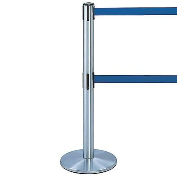 Barrier Post With Belt,7-1/2 Ft. L