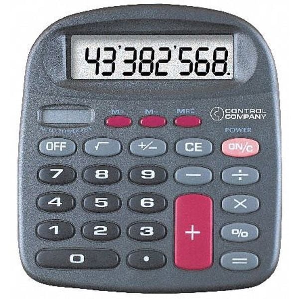 Calculator,Pocket,4-1/2 In.