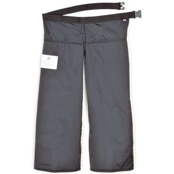 Chain Saw Chaps, Black, Nylon, 30 To 42 Waist Size, 36 In Length
