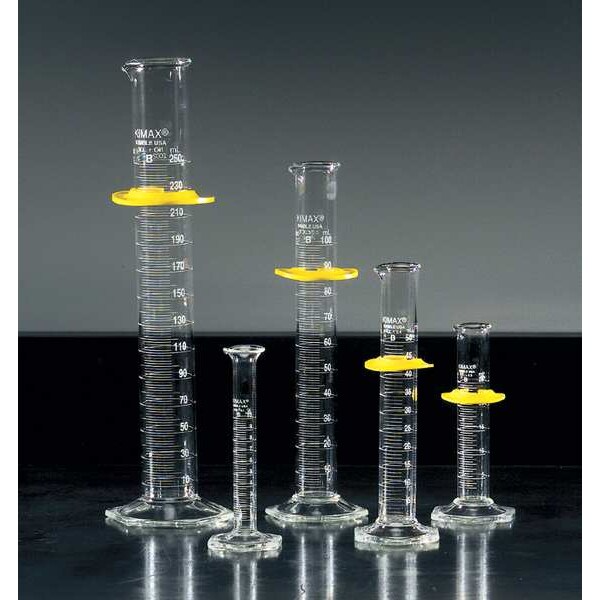Graduated Cylinders,Glass,Clear,PK5