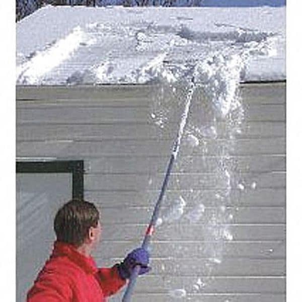 Snow Roof Rake Scraper,24 In.,16 Ft.