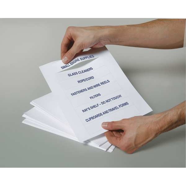 Label Replacement Insert Sheets,PK50