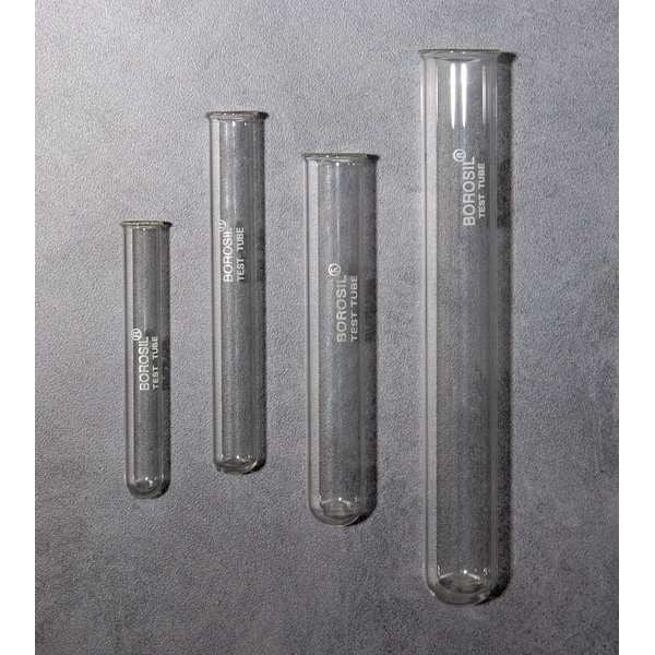Glass Test Tube,No Rim,25x150mm,Pk72