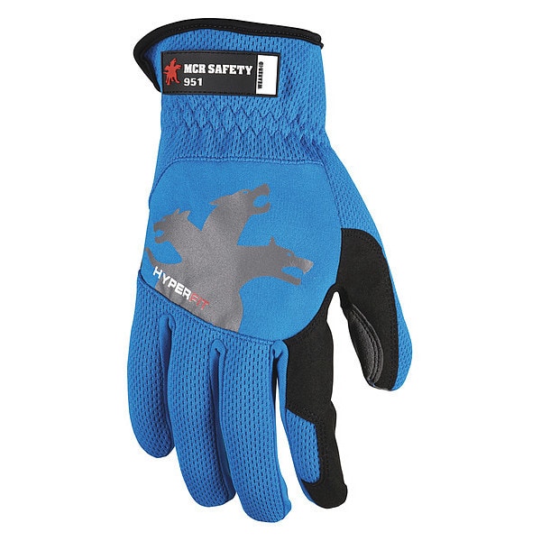 Mechanics Glove,2XL,Full Finger,PR