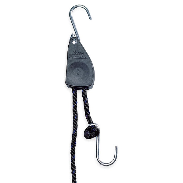 Rope Ratchet,Hook,8 Ft.L,Polyester