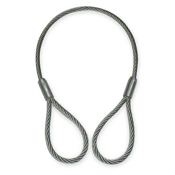 Sling,Wire Rope,3 Ft.